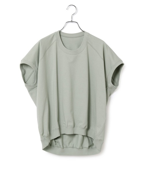 ADAM ET ROPE'（アダムエロペ）の「【一部WEB限定】バックドレーププルオーバー（Tシャツ/カットソー・レディース・ホワイト/グレー/カーキ/ベージュ系その他・FREE）」の11枚目の写真