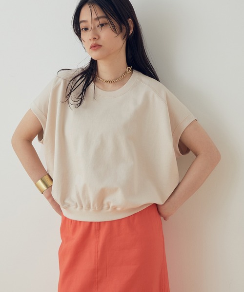 ADAM ET ROPE'（アダムエロペ）の「【一部WEB限定】バックドレーププルオーバー（Tシャツ/カットソー・レディース・ホワイト/グレー/カーキ/ベージュ系その他・FREE）」の20枚目の写真