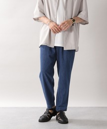 RAGEBLUE | ＜USAコットン使用＞綿麻デニムテーパードパンツ/935026(デニムパンツ)