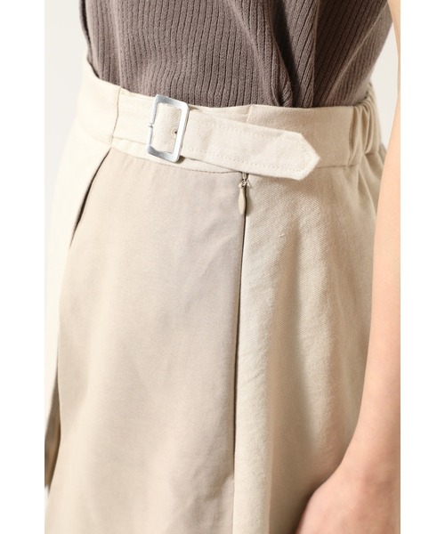 ROSE BUD（ローズバッド）の「異素材プリーツスカート（スカート・レディース・ベージュ/カーキ・FREE）」の7枚目の写真