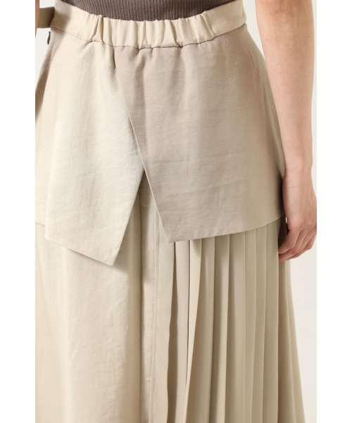 ROSE BUD（ローズバッド）の「異素材プリーツスカート（スカート・レディース・ベージュ/カーキ・FREE）」の10枚目の写真
