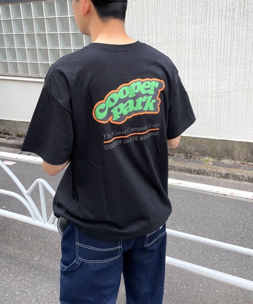 WHO'S WHO gallery(フーズフーギャラリー)の「《WEB限定》COOPERPARK 刺繍TEE(Tシャツ/カットソー・メンズ・ホワイト/アッシュグレー/ブラック/ネイビー/グリーン・FREE)」の3枚目の写真