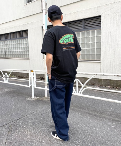 WHO'S WHO gallery(フーズフーギャラリー)の「《WEB限定》COOPERPARK 刺繍TEE(Tシャツ/カットソー・メンズ・ホワイト/アッシュグレー/ブラック/ネイビー/グリーン・FREE)」の6枚目の写真