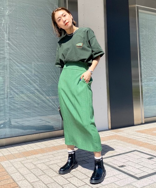 WHO'S WHO gallery(フーズフーギャラリー)の「《WEB限定》COOPERPARK 刺繍TEE(Tシャツ/カットソー・メンズ・ホワイト/アッシュグレー/ブラック/ネイビー/グリーン・FREE)」の11枚目の写真