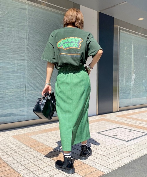 WHO'S WHO gallery(フーズフーギャラリー)の「《WEB限定》COOPERPARK 刺繍TEE(Tシャツ/カットソー・メンズ・ホワイト/アッシュグレー/ブラック/ネイビー/グリーン・FREE)」の12枚目の写真