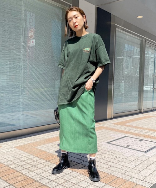 WHO'S WHO gallery(フーズフーギャラリー)の「《WEB限定》COOPERPARK 刺繍TEE(Tシャツ/カットソー・メンズ・ホワイト/アッシュグレー/ブラック/ネイビー/グリーン・FREE)」の13枚目の写真