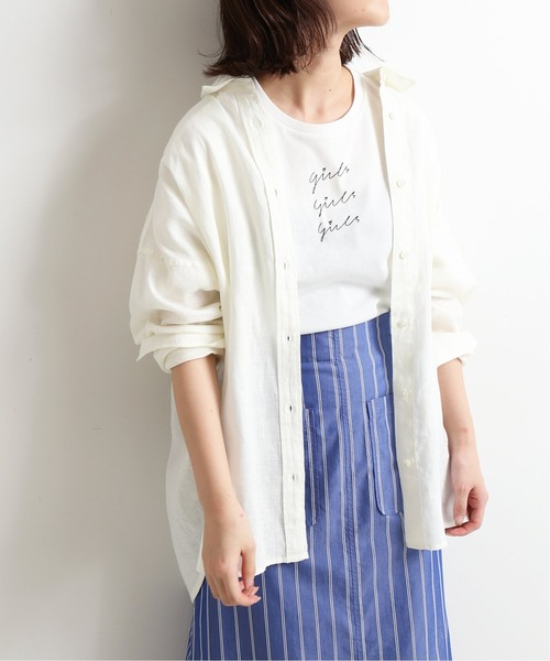 SLOBE IENA（スローブイエナ）の「Herdmans リネン オーバー