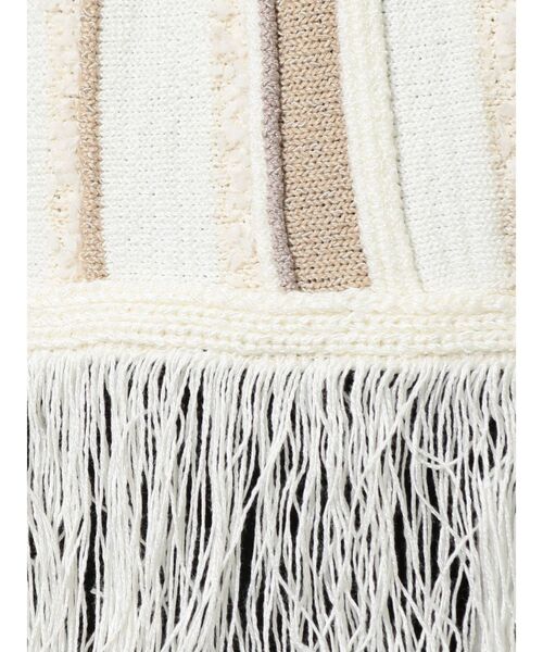 MURUA（ムルーア）の「ルーズストライプニット（ニット/セーター・レディース・アイボリー/ブルー・FREE）」の18枚目の写真