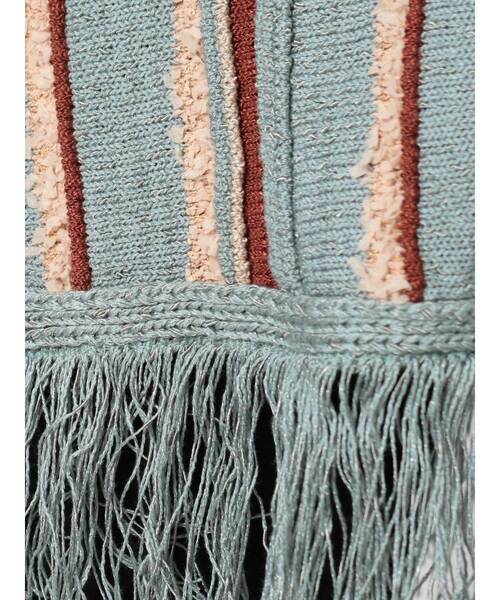 MURUA（ムルーア）の「ルーズストライプニット（ニット/セーター・レディース・アイボリー/ブルー・FREE）」の19枚目の写真