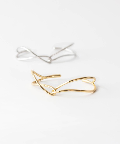 JUICY ROCK(ジューシーロック)の「カーブノットバングル(バングル/リストバンド・レディース・シルバー/ゴールド・ONE SIZE)」の4枚目の写真