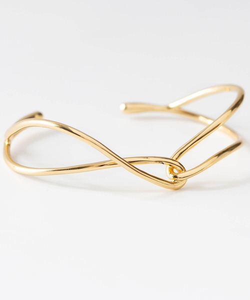 JUICY ROCK(ジューシーロック)の「カーブノットバングル(バングル/リストバンド・レディース・シルバー/ゴールド・ONE SIZE)」の5枚目の写真