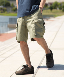 ZIP FIVE | ワイドカーゴショートパンツ(カーゴパンツ)