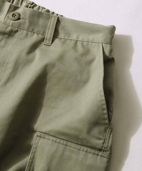 ZIP FIVE(ジップファイブ)の「【ZIP FIVE】6ポケット ワイドシルエット カーゴショーツ(カーゴパンツ・メンズ・カーキ/ブラック/ベージュ/ライトベージュ/アイボリー/パープル/ブラウン/ブルー・MEDIUM/LARGE)」の10枚目の写真