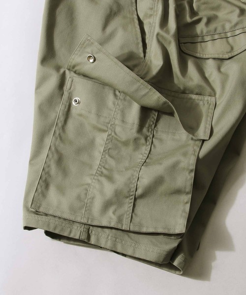 ZIP FIVE(ジップファイブ)の「【ZIP FIVE】6ポケット ワイドシルエット カーゴショーツ(カーゴパンツ・メンズ・カーキ/ブラック/ベージュ/ライトベージュ/アイボリー/パープル/ブラウン/ブルー・MEDIUM/LARGE)」の14枚目の写真