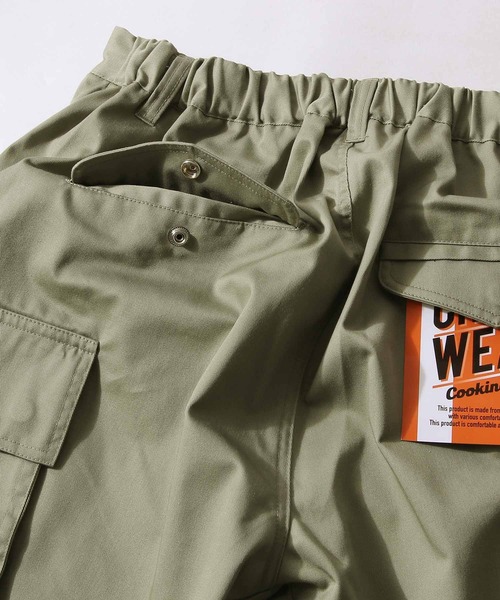 ZIP FIVE(ジップファイブ)の「【ZIP FIVE】6ポケット ワイドシルエット カーゴショーツ(カーゴパンツ・メンズ・カーキ/ブラック/ベージュ/ライトベージュ/アイボリー/パープル/ブラウン/ブルー・MEDIUM/LARGE)」の17枚目の写真