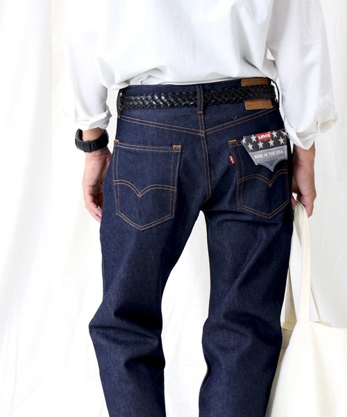 Levi's】MADE IN THE USA 551Zセルビッジ オーセンティックルーズ