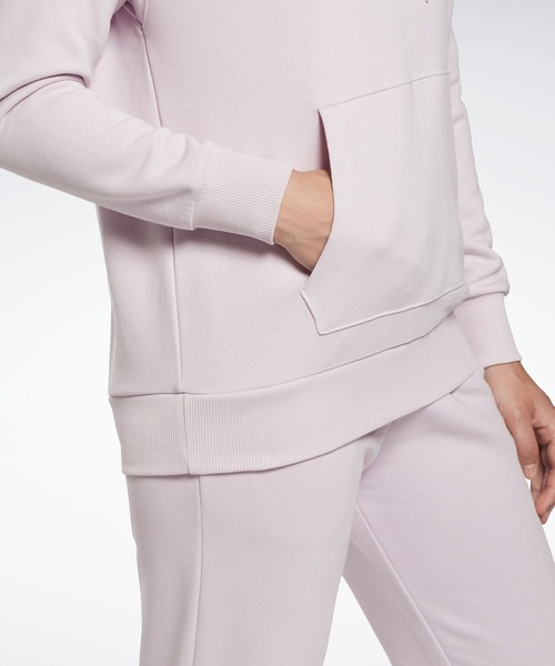 Reebok(リーボック)の「 アイデンティティ ロゴ フレンチテリー フーディー / Identity Logo French Terry Hoodie(パーカー・レディース・ヘザーグレー/ブルー/ホワイト×ブラック/ライトグレー/コーラルピンク/グレー×ホワイト/ピンク系その他/ブラック・SMALL/MEDIUM/LARGE/X-LARGE/X-SMALL)」の20枚目の写真