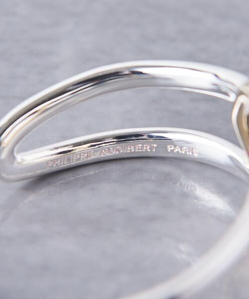 PHILIPPE AUDIBERT（フィリップ オーディベール）の「別注＜PHILIPPE AUDIBERT（フィリップ オーディベール）＞DIANA バングル †（ブレスレット・レディース・シルバー・FREE）」の6枚目の写真