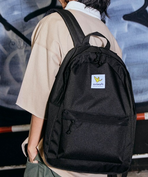 Mark Gonzales（マーク・ゴンザレス）の「Mark Gonzales/マークゴンザレス MONO-MART別注 ピスデザイン バックパック（バックパック/リュック・メンズ・ブラック/ブラウン・FREE）」の10枚目の写真