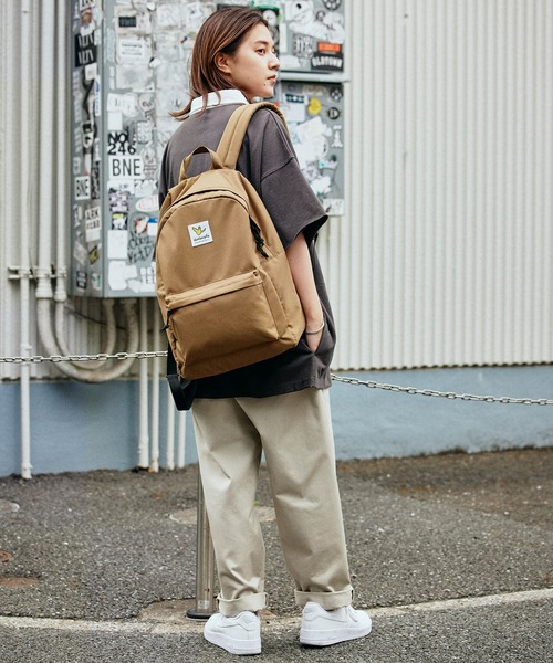 Mark Gonzales（マーク・ゴンザレス）の「Mark Gonzales/マークゴンザレス MONO-MART別注 ピスデザイン バックパック（バックパック/リュック・メンズ・ブラック/ブラウン・FREE）」の14枚目の写真