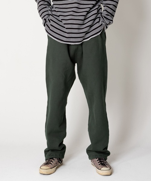 BEDWIN & THE HEARTBREAKERS(ベドウィン アンド ザ ハートブレイカーズ)の「10/L HEAVY COTTON SWEAT PANTS "MORELLO"(スウェットパンツ・メンズ・ブラック/ダークグリーン/グレー/バーガンディー・SMALL/MEDIUM/LARGE/X-LARGE/XX-LARGE)」の4枚目の写真