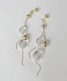 apres jour mignon | 【apresjour mignon×ARIAZ】クリアボールピアス(ピアス（両耳用）)