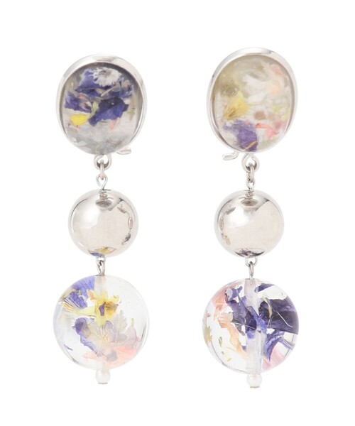 ANEVER（アンエバー）の「OVAL 2WAY DROPPED ピアス（ピアス（両耳用）・レディース・シルバー系/ゴールド系・F）」の12枚目の写真