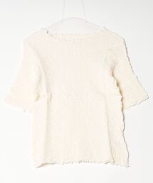 Per sist ence | Per sist ence/パーシエンス フクレジャカード 5分袖プルオーバー(Tシャツ/カットソー)