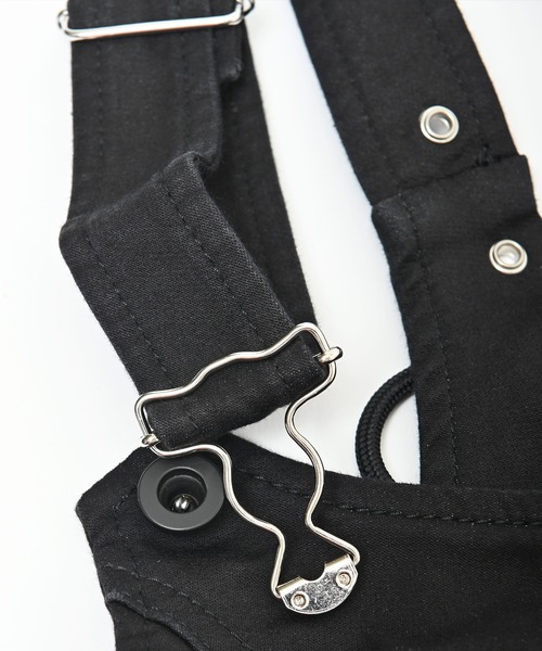 DIESEL(ディーゼル)の「DIESEL (ディーゼル) INDER 686E JoggJeans JUMPSUITS サロペット(サロペット/オーバーオール・レディース・ブラック・S)」の10枚目の写真