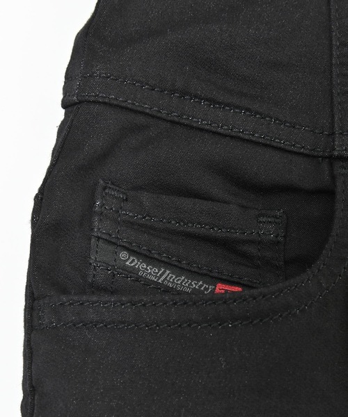 DIESEL(ディーゼル)の「DIESEL (ディーゼル) INDER 686E JoggJeans JUMPSUITS サロペット(サロペット/オーバーオール・レディース・ブラック・S)」の12枚目の写真