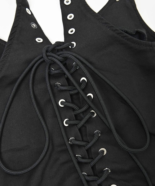 DIESEL(ディーゼル)の「DIESEL (ディーゼル) INDER 686E JoggJeans JUMPSUITS サロペット(サロペット/オーバーオール・レディース・ブラック・S)」の13枚目の写真