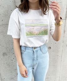apres jour clair | 【apres jour clair】アソート絵画Tシャツ【ZOZOTOWN限定アイテム】(Tシャツ/カットソー)