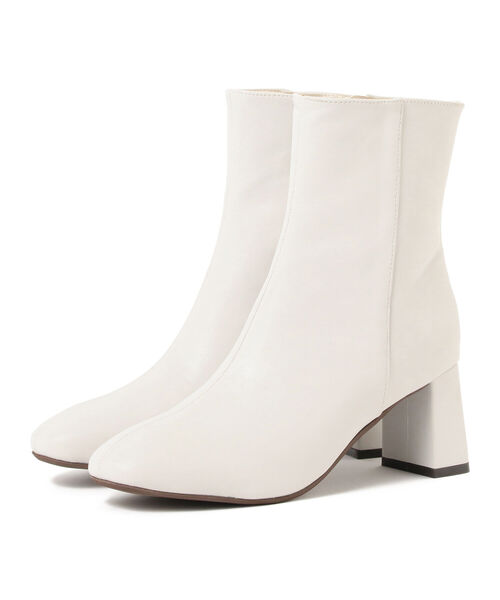 B:MING by BEAMS（ビーミングバイビームス）の「B:MING by BEAMS / スクエアトゥ ブーツ 21AW（ブーツ・レディース・ベージュ/オフホワイト/ブラウン系その他/パイソン・22.5/24.5/23.5）」の2枚目の写真