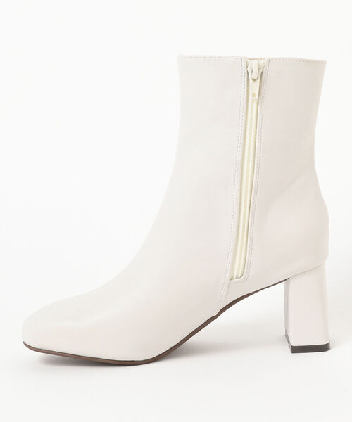 B:MING by BEAMS（ビーミングバイビームス）の「B:MING by BEAMS / スクエアトゥ ブーツ 21AW（ブーツ・レディース・ベージュ/オフホワイト/ブラウン系その他/パイソン・22.5/24.5/23.5）」の7枚目の写真