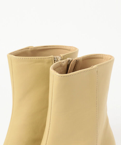 B:MING by BEAMS（ビーミングバイビームス）の「B:MING by BEAMS / スクエアトゥ ブーツ 21AW（ブーツ・レディース・ベージュ/オフホワイト/ブラウン系その他/パイソン・22.5/24.5/23.5）」の16枚目の写真