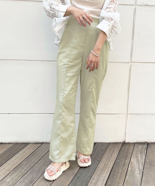 apres jour clair（アプレジュールクレア）の「【apres jour clair】カラーイージーパンツ【ZOZOTOWN限定アイテム】（その他パンツ・レディース・ミント/モカ/オレンジ・X-LARGE/SMALL/MEDIUM）」の20枚目の写真