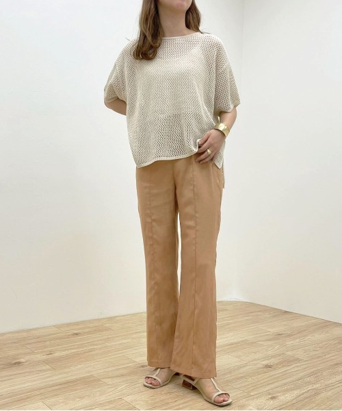 apres jour clair（アプレジュールクレア）の「【apres jour clair】カラーイージーパンツ【ZOZOTOWN限定アイテム】（その他パンツ・レディース・ミント/モカ/オレンジ・X-LARGE/SMALL/MEDIUM）」の12枚目の写真