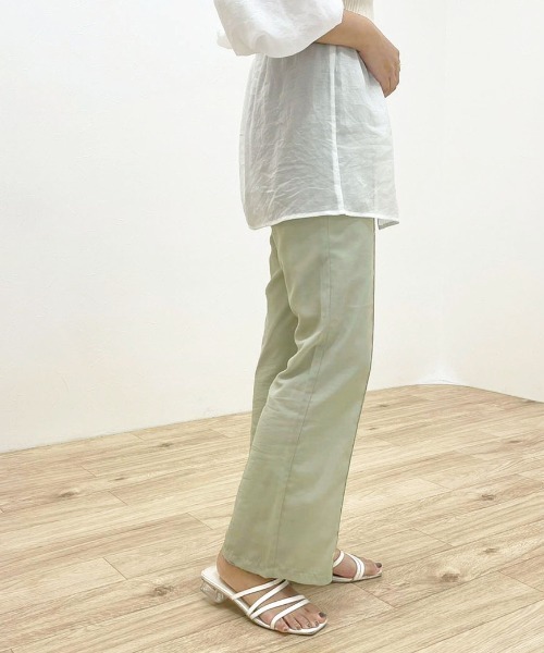 apres jour clair（アプレジュールクレア）の「【apres jour clair】カラーイージーパンツ【ZOZOTOWN限定アイテム】（その他パンツ・レディース・ミント/モカ/オレンジ・X-LARGE/SMALL/MEDIUM）」の16枚目の写真