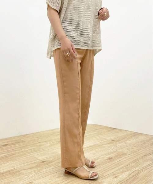 apres jour clair（アプレジュールクレア）の「【apres jour clair】カラーイージーパンツ【ZOZOTOWN限定アイテム】（その他パンツ・レディース・ミント/モカ/オレンジ・X-LARGE/SMALL/MEDIUM）」の9枚目の写真