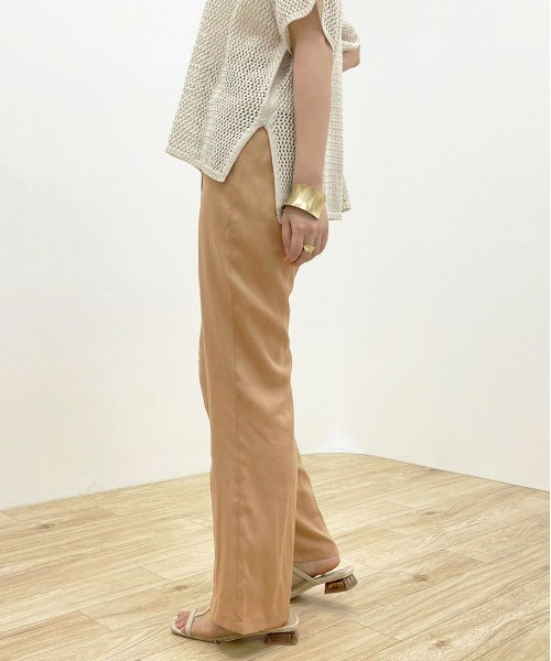 apres jour clair（アプレジュールクレア）の「【apres jour clair】カラーイージーパンツ【ZOZOTOWN限定アイテム】（その他パンツ・レディース・ミント/モカ/オレンジ・X-LARGE/SMALL/MEDIUM）」の10枚目の写真