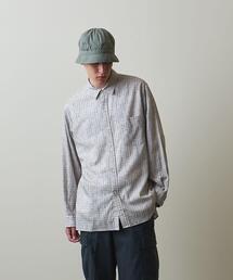 Steven Alan | ＜Steven Alan＞ PRINT/CHECK REGULAR COLLAR BOX SHIRT-LOOSE/シャツ(シャツ/ブラウス)