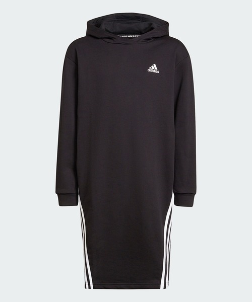 セール Primegreen フューチャー アイコン 3ストライプス フーデッドワンピース Primegreen Future Icons 3 Stripes Hooded Dress アディダス キッズ 子供用 パーカー Adidas アディダス のファッション通販 Zozotown