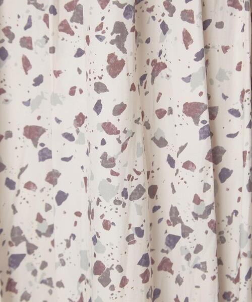 THE STATION STORE（ザ ステーション ストア）の「＜closet story（クローゼットストーリー）＞ミニタイルプリント ギャザースカート -ウォッシャブル-（スカート・レディース・ブラック/ブラウン/ナチュラル・FREE）」の13枚目の写真