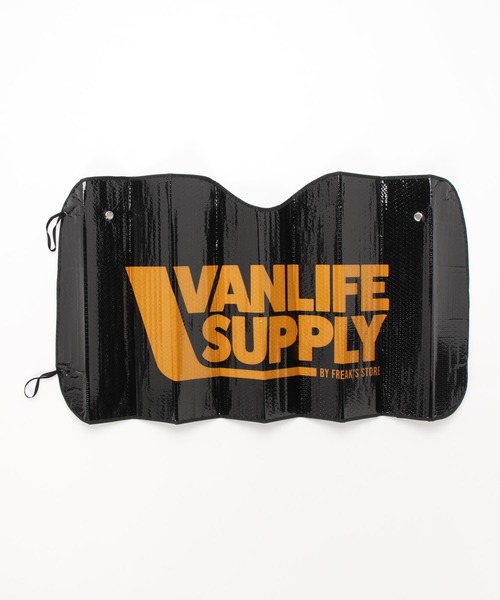 FREAK'S STORE(フリークスストア)の「VANLIFE SUPPLY BY FREAK'S STORE/ヴァンライフサプライバイフリークスストア VANLIFE SUPPLY CAR SUNSHADE(アウトドアグッズ・メンズ・オレンジ・ONE SIZE)」の6枚目の写真