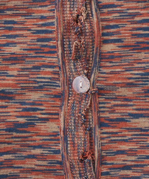 WHO'S WHO gallery(フーズフーギャラリー)の「スペースダイ2WAYニット(カーディガン/ボレロ・レディース・ブラウン/ブラック/グリーン/ピンク・FREE)」の10枚目の写真