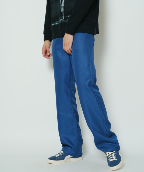 CIAOPANIC（チャオパニック）の「【HINSON/ヒンソン】別注フレアカラースラックスパンツ（スラックス・メンズ・ブラック/ブラウン/ブルー/グリーン・MEDIUM/LARGE）」の4枚目の写真