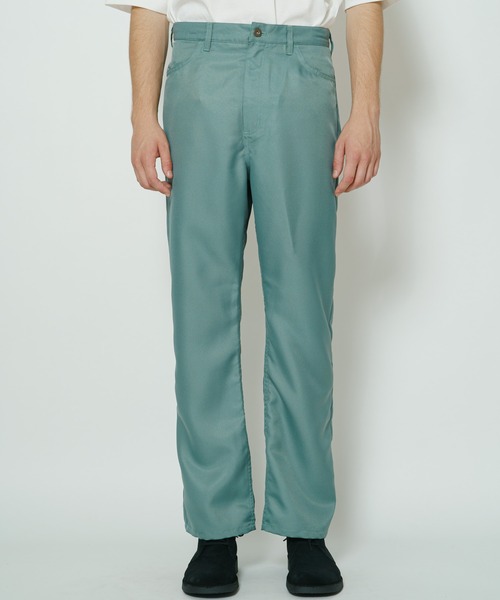 CIAOPANIC（チャオパニック）の「【HINSON/ヒンソン】別注フレアカラースラックスパンツ（スラックス・メンズ・ブラック/ブラウン/ブルー/グリーン・MEDIUM/LARGE）」の5枚目の写真