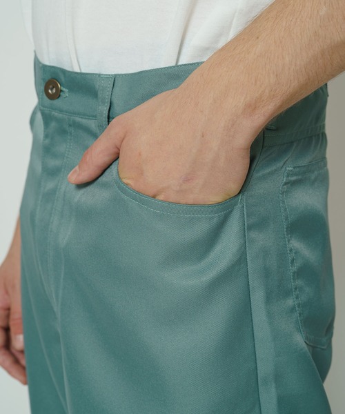 CIAOPANIC（チャオパニック）の「【HINSON/ヒンソン】別注フレアカラースラックスパンツ（スラックス・メンズ・ブラック/ブラウン/ブルー/グリーン・MEDIUM/LARGE）」の9枚目の写真