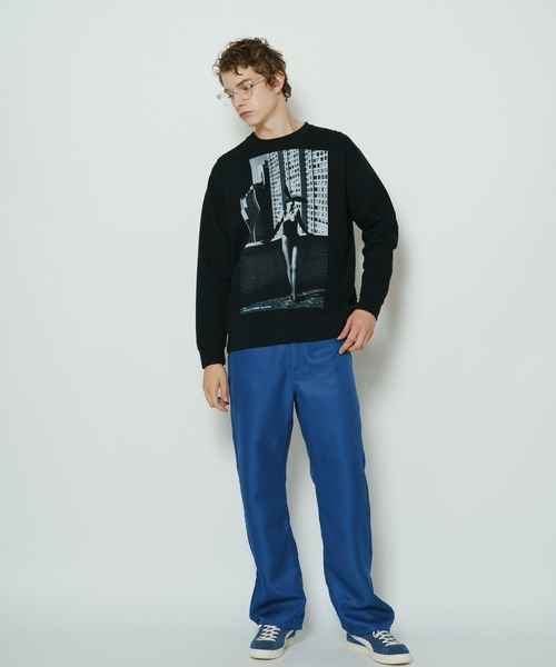 CIAOPANIC（チャオパニック）の「【HINSON/ヒンソン】別注フレアカラースラックスパンツ（スラックス・メンズ・ブラック/ブラウン/ブルー/グリーン・MEDIUM/LARGE）」の17枚目の写真