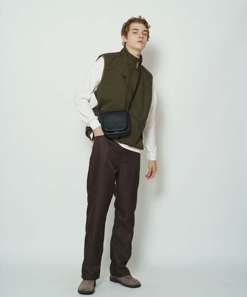 CIAOPANIC（チャオパニック）の「【HINSON/ヒンソン】別注フレアカラースラックスパンツ（スラックス・メンズ・ブラック/ブラウン/ブルー/グリーン・MEDIUM/LARGE）」の19枚目の写真